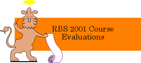 RBS 2001 Course Evaluations