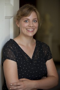 Emma Whittington, recipient of the 2011–12 RBS-UVA Fellowship Project Award, at the 2012 Fellowship Luncheon. Read Emma's testimonial about the Fellowship. (Photo by Dan Addison)